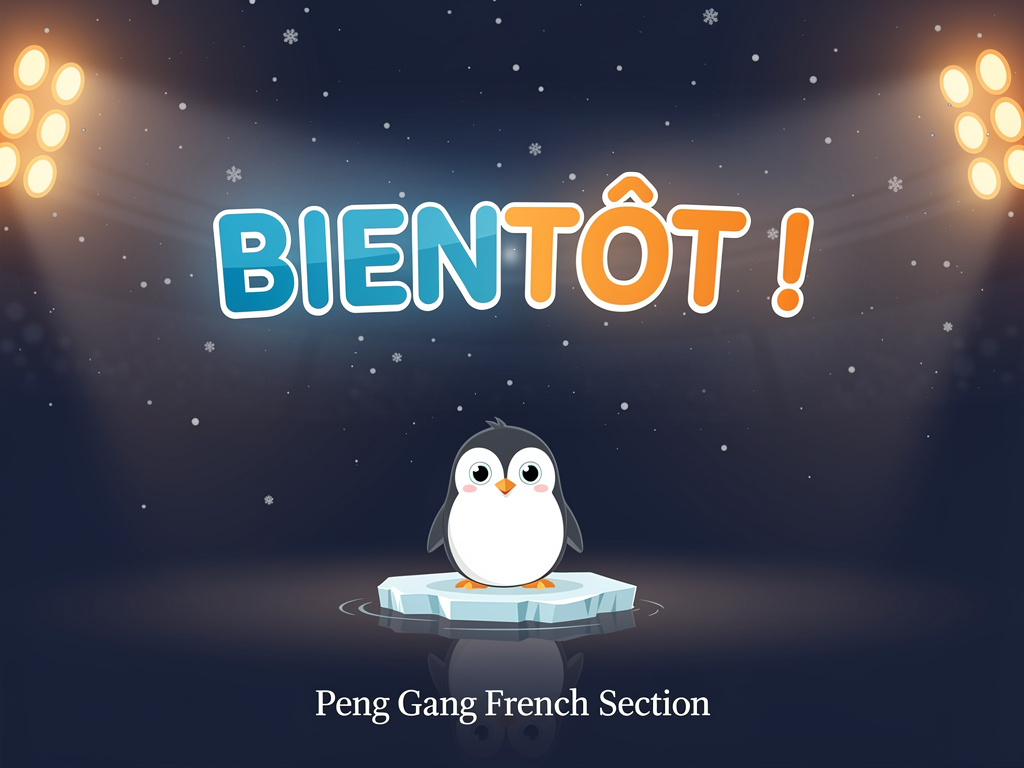 Bientôt ! — Peng Gang French Section
